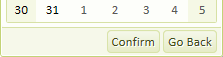 OK Button label setting and resulting control